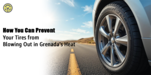 tire pressure changes in hot weather Grenada