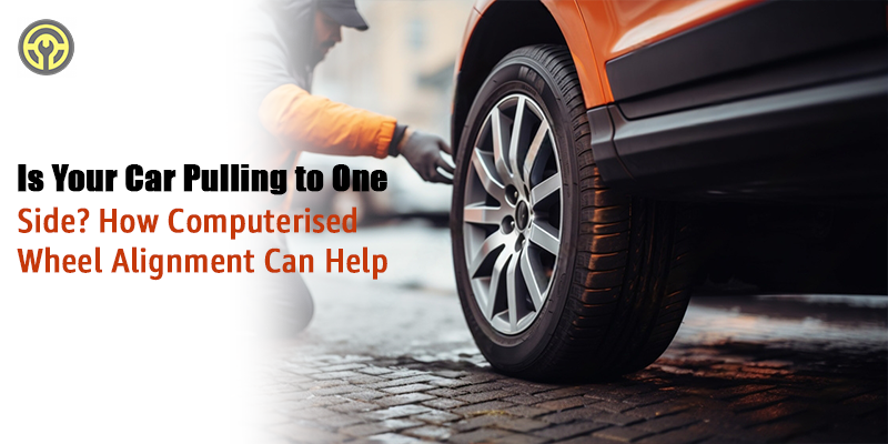 Car alignment adjustment