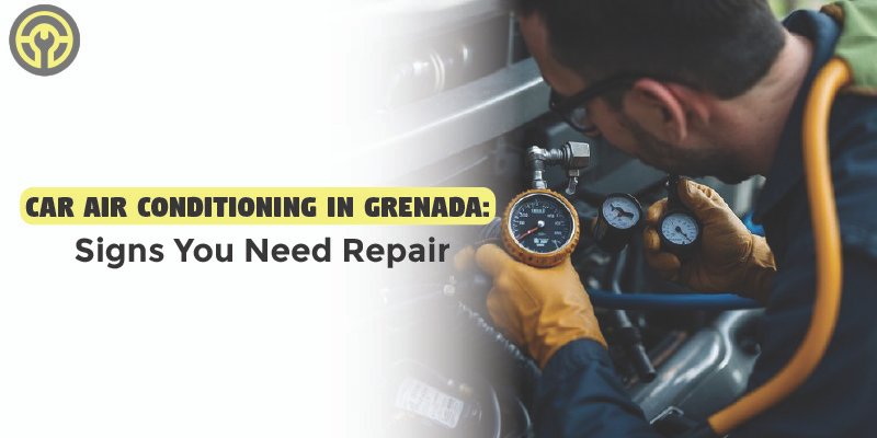 Car air conditioning recharge in Grenada