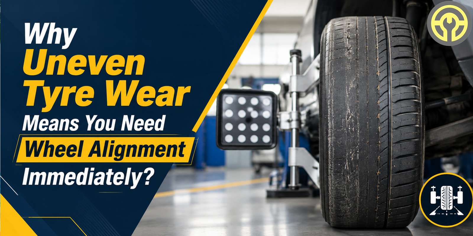 Why Uneven Tyre Wear Means You Need Wheel Alignment Immediately